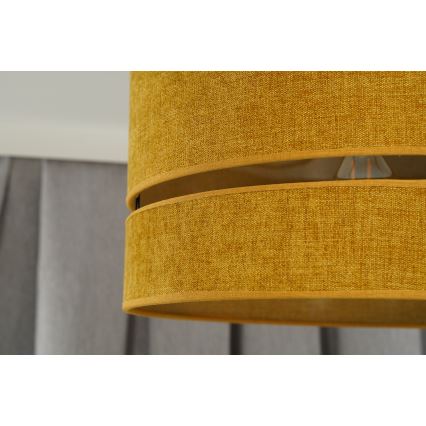 Duolla - Tvirtinamas sietynas DOUBLE 1xE27/15W/230V diametras 40 cm oranžinė