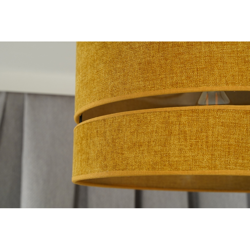 Duolla - Tvirtinamas sietynas DOUBLE 1xE27/15W/230V diametras 40 cm oranžinė