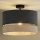 Duolla - Tvirtinamas sietynas DOUBLE 1xE27/15W/230V diametras 40 cm pilka
