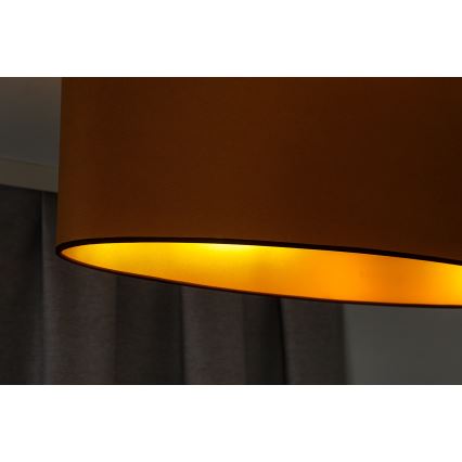 Duolla - Tvirtinamas sietynas OVAL VEGAN 2xE27/15W/230V ruda