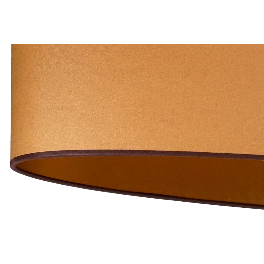 Duolla - Tvirtinamas sietynas OVAL VEGAN 2xE27/15W/230V ruda
