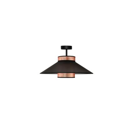 Duolla - Tvirtinamas sietynas RIO SHINY 1xE27/15W/230V diametras 45 cm juoda/varis