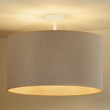Duolla - Tvirtinamas sietynas ROLLER ECO RECYCLING 1xE27/15W/230V diametras 45 cm kreminė