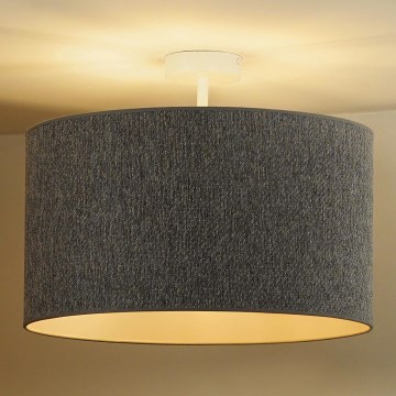 Duolla - Tvirtinamas sietynas ROLLER ECO RECYCLING 1xE27/15W/230V diametras 45 cm pilka