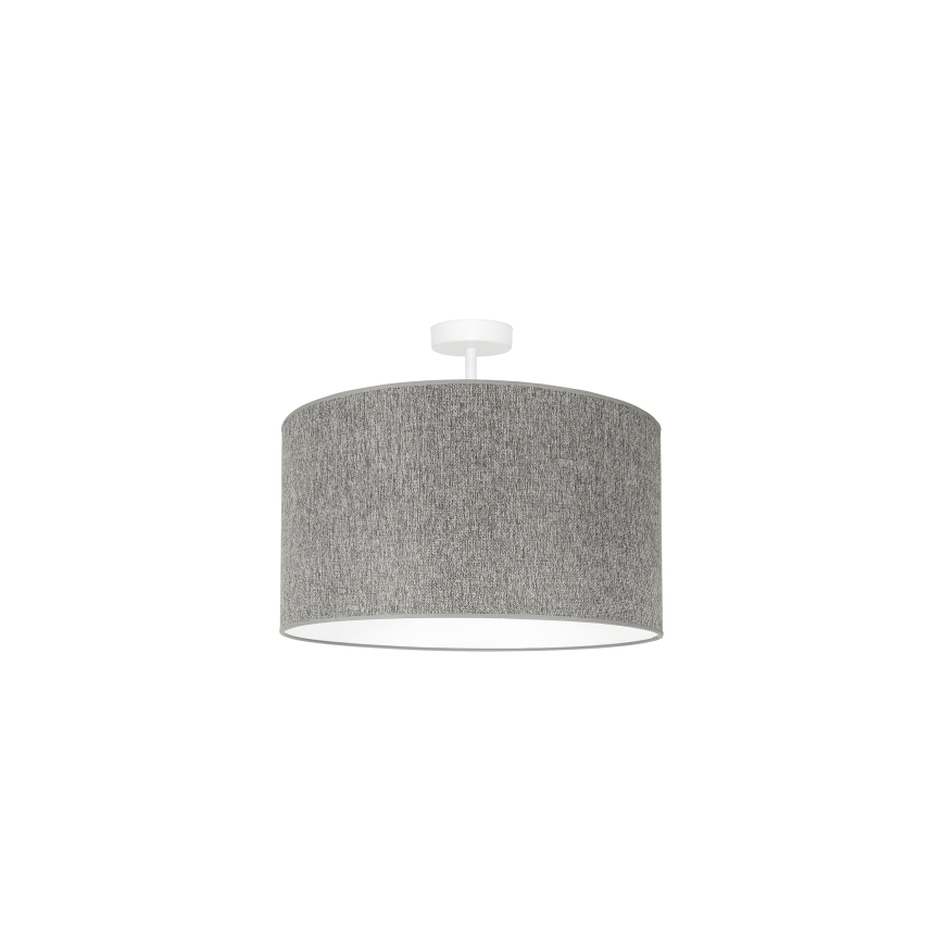 Duolla - Tvirtinamas sietynas ROLLER ECO RECYCLING 1xE27/15W/230V diametras 45 cm pilka