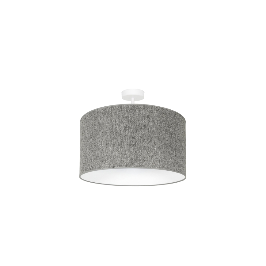 Duolla - Tvirtinamas sietynas ROLLER ECO RECYCLING 1xE27/15W/230V diametras 45 cm pilka