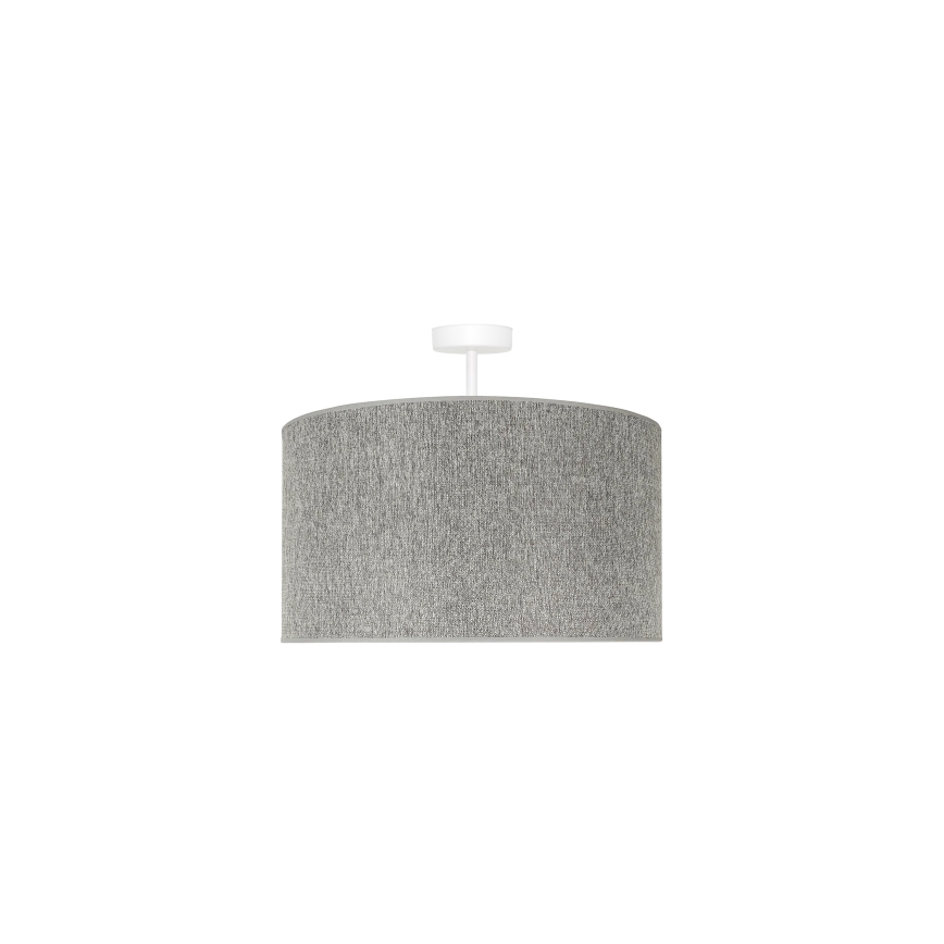 Duolla - Tvirtinamas sietynas ROLLER ECO RECYCLING 1xE27/15W/230V diametras 45 cm pilka