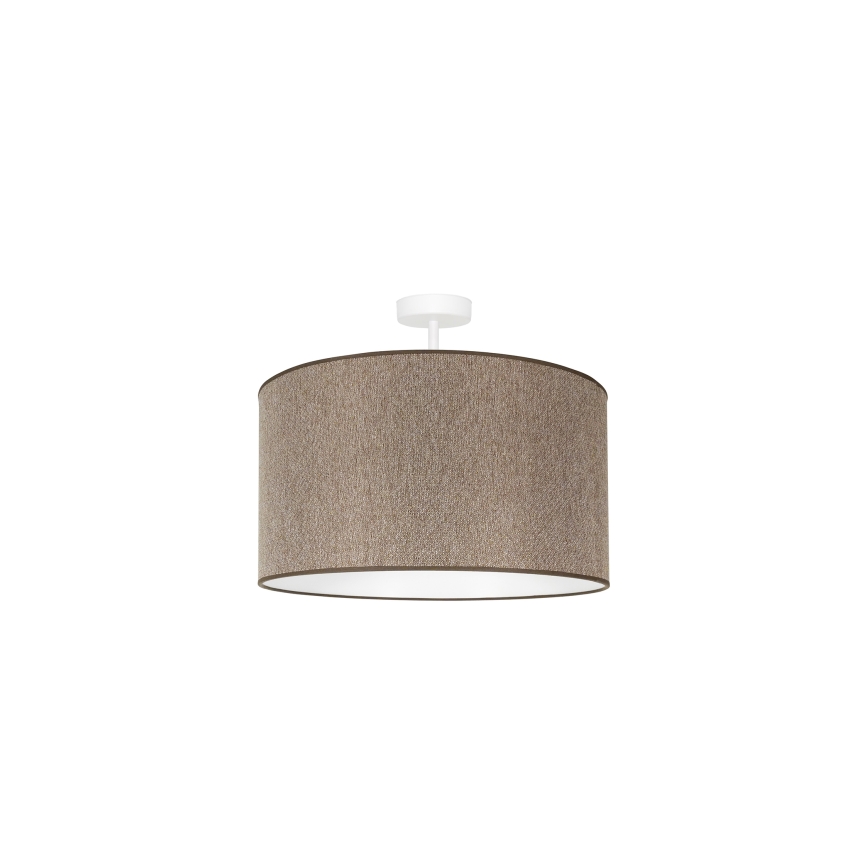 Duolla - Tvirtinamas sietynas ROLLER ECO RECYCLING 1xE27/15W/230V diametras 45 cm ruda