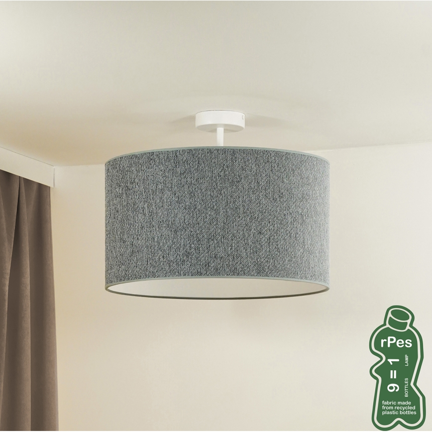 Duolla - Tvirtinamas sietynas ROLLER ECO RECYCLING 1xE27/15W/230V diametras 45 cm žalia