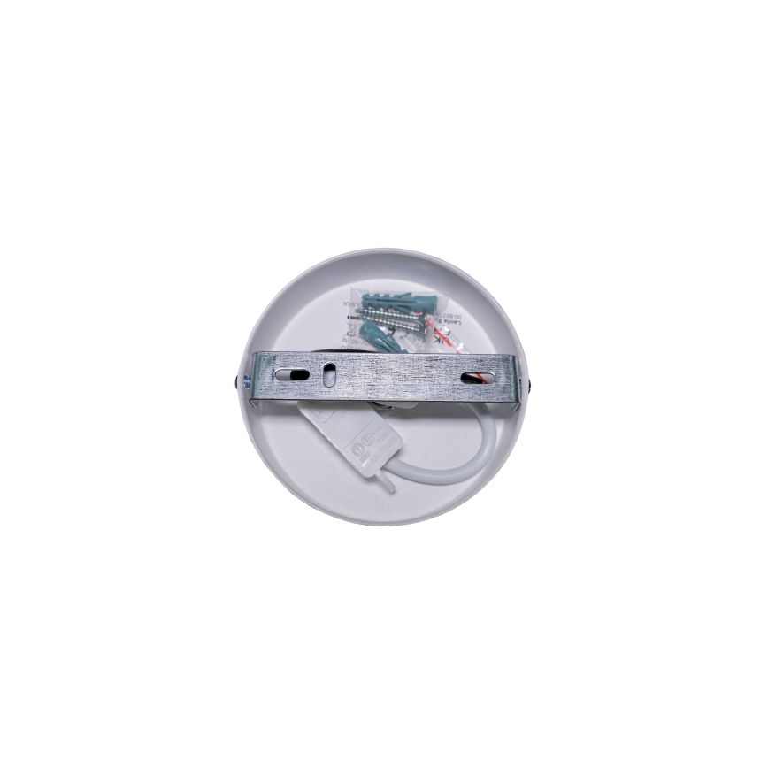 Duolla - Tvirtinamas sietynas ROLLER RATTAN 1xE27/15W/230V diametras 45 cm smėlio spalva