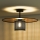 Duolla - Tvirtinamas sietynas TOKYO RATTAN 1xE27/15W/230V diametras 50 cm auksas/juoda