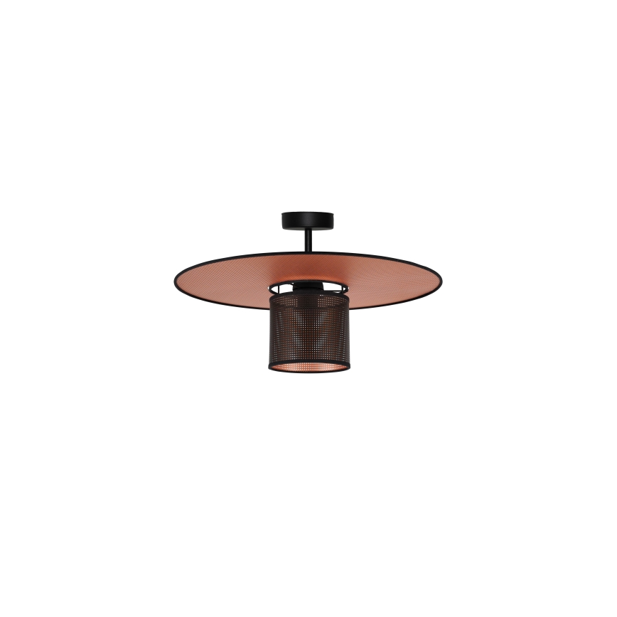 Duolla - Tvirtinamas sietynas TOKYO SHINY 1xE27/15W/230V diametras 50 cm juoda/varis