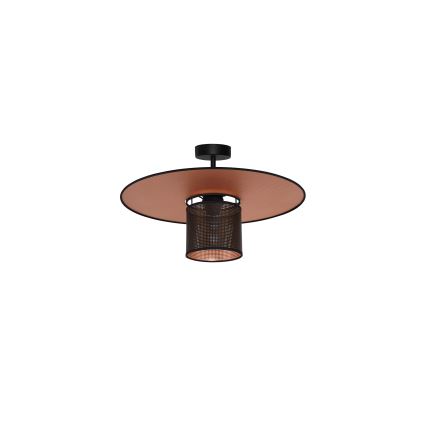 Duolla - Tvirtinamas sietynas TOKYO SHINY 1xE27/15W/230V diametras 50 cm juoda/varis
