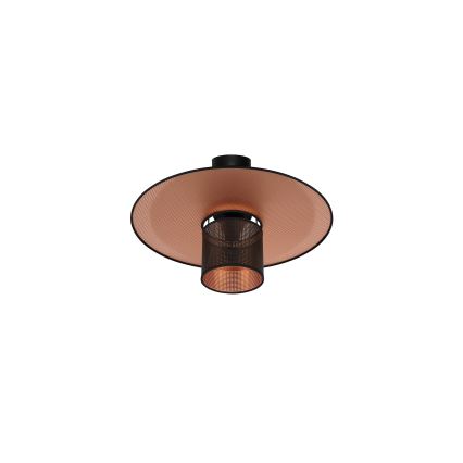 Duolla - Tvirtinamas sietynas TOKYO SHINY 1xE27/15W/230V diametras 50 cm juoda/varis