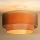Duolla - Tvirtinamas sietynas WOOD BOHO 1xE27/15W/230V diametras 45 cm varis/smėlio spalva