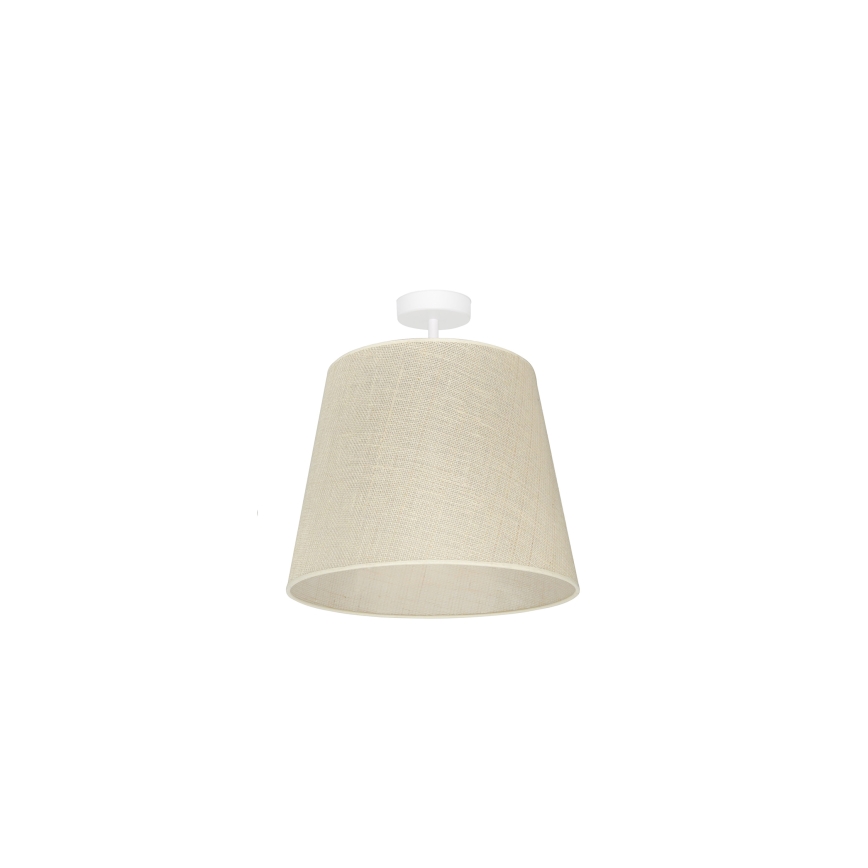 Duolla - Tvirtinamas sietynas YUTE 1xE27/15W/230V diametras 38 cm pilka