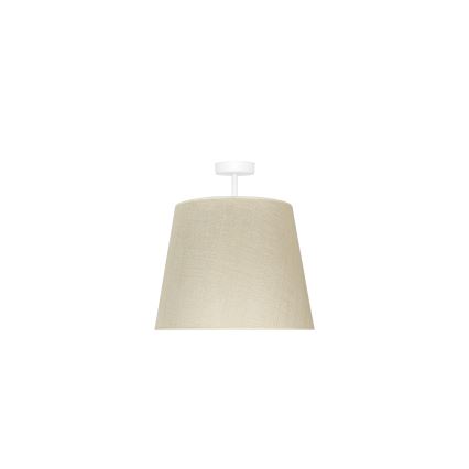 Duolla - Tvirtinamas sietynas YUTE 1xE27/15W/230V diametras 38 cm pilka