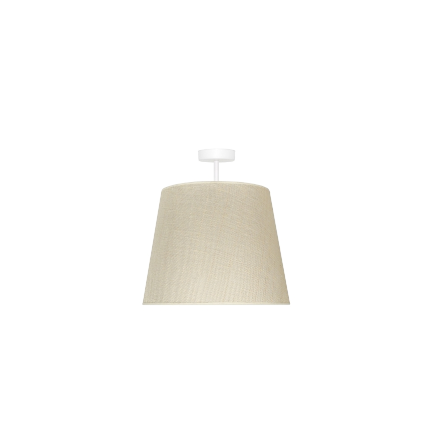 Duolla - Tvirtinamas sietynas YUTE 1xE27/15W/230V diametras 38 cm pilka