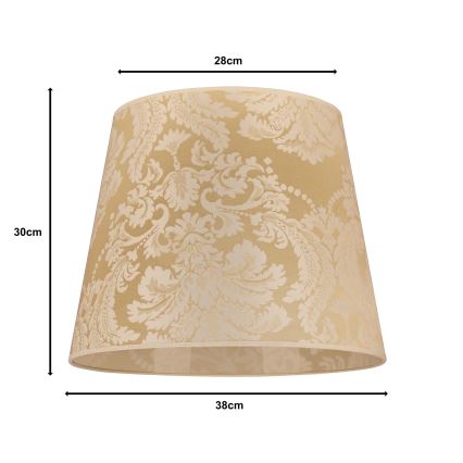 Duolla - Universalus lampshade CLASSIC L E27 diametras 38 cm auksas