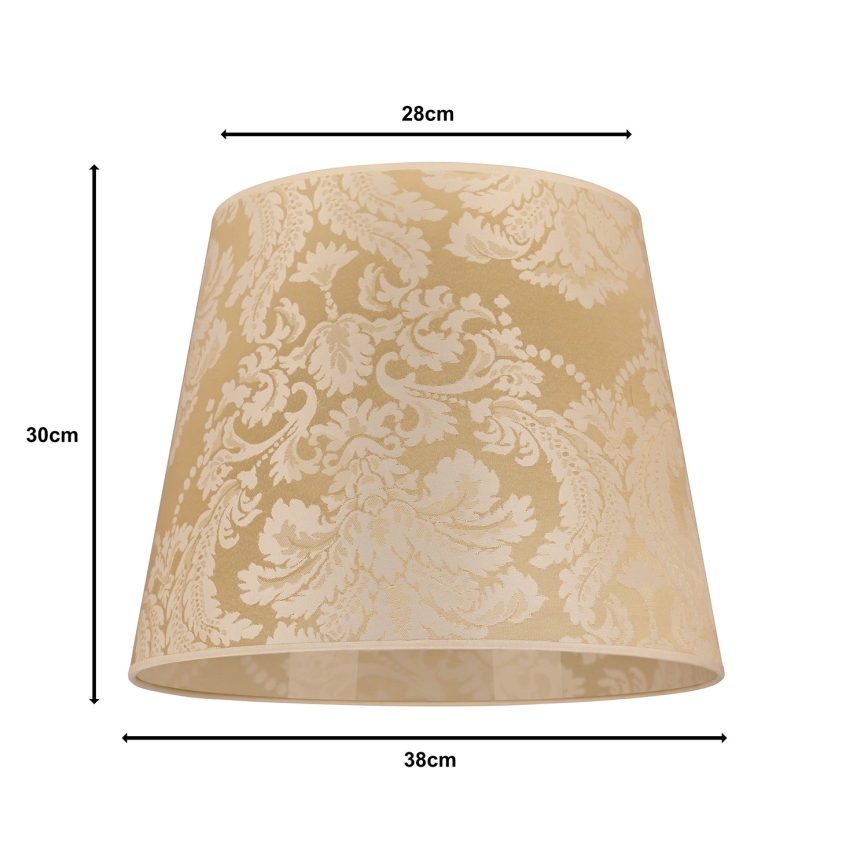 Duolla - Universalus lampshade CLASSIC L E27 diametras 38 cm auksas