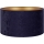 Duolla - Universalus VELVET gaubtas E27 skersmuo 35 cm mėlyna/auksinė