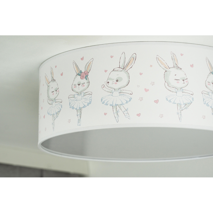 Duolla - Vaikiškas LED lubinis šviestuvas CORTINA LED/26W/230V diametras 40 cm 4000K