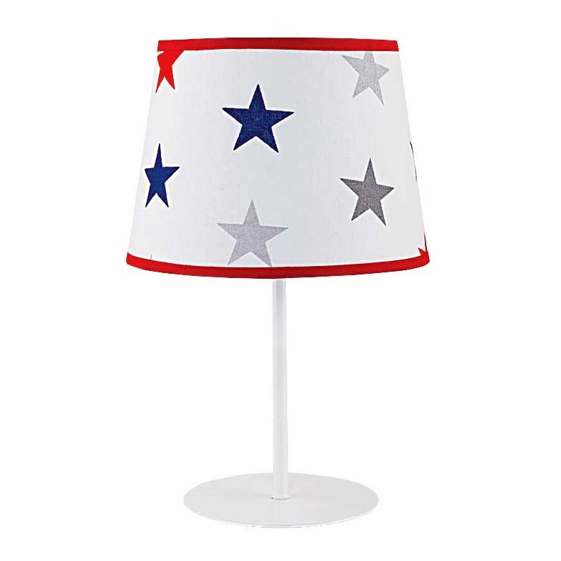 Duolla - Vaikiškas stalinis šviestuvas STARS 1xE14/40W/230V diametras 20 cm