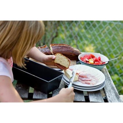 Duonos kepimo forma TORO 31x11,5 cm juoda