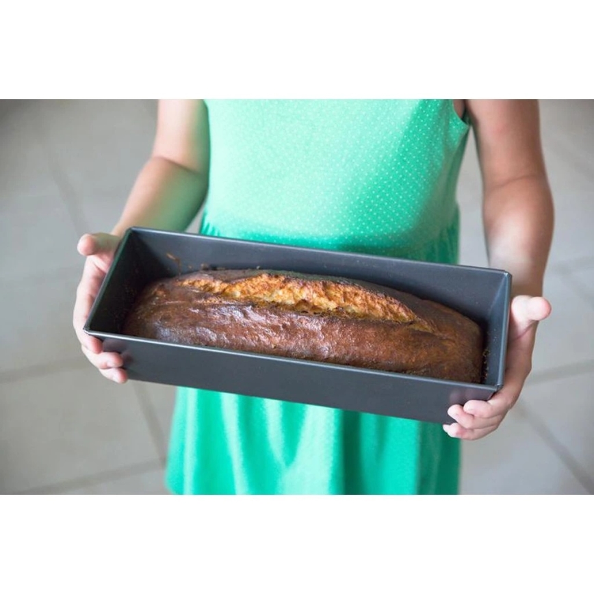 Duonos kepimo forma TORO 31x11,5 cm juoda