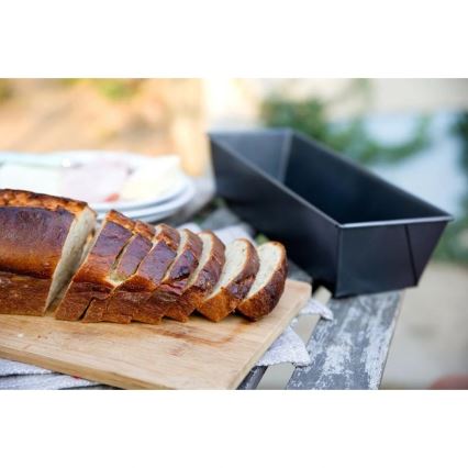 Duonos kepimo forma TORO 31x11,5 cm juoda