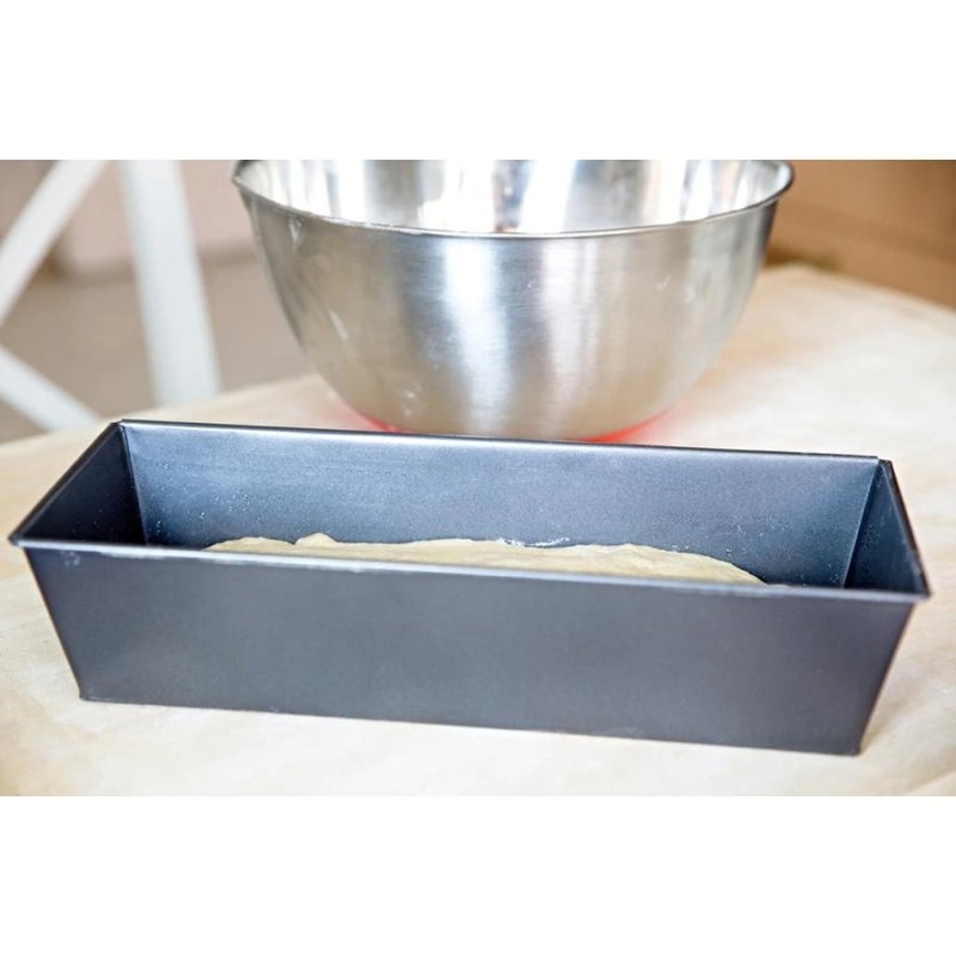 Duonos kepimo forma TORO 31x11,5 cm juoda