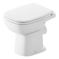 Duravit 21080900002 - Pastatomas unitazas D-CODE keramika/blizgi balta