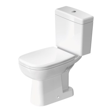 Duravit 21110100002 - kompaktiškas unitazas D-CODE, keramika / blizgi balta