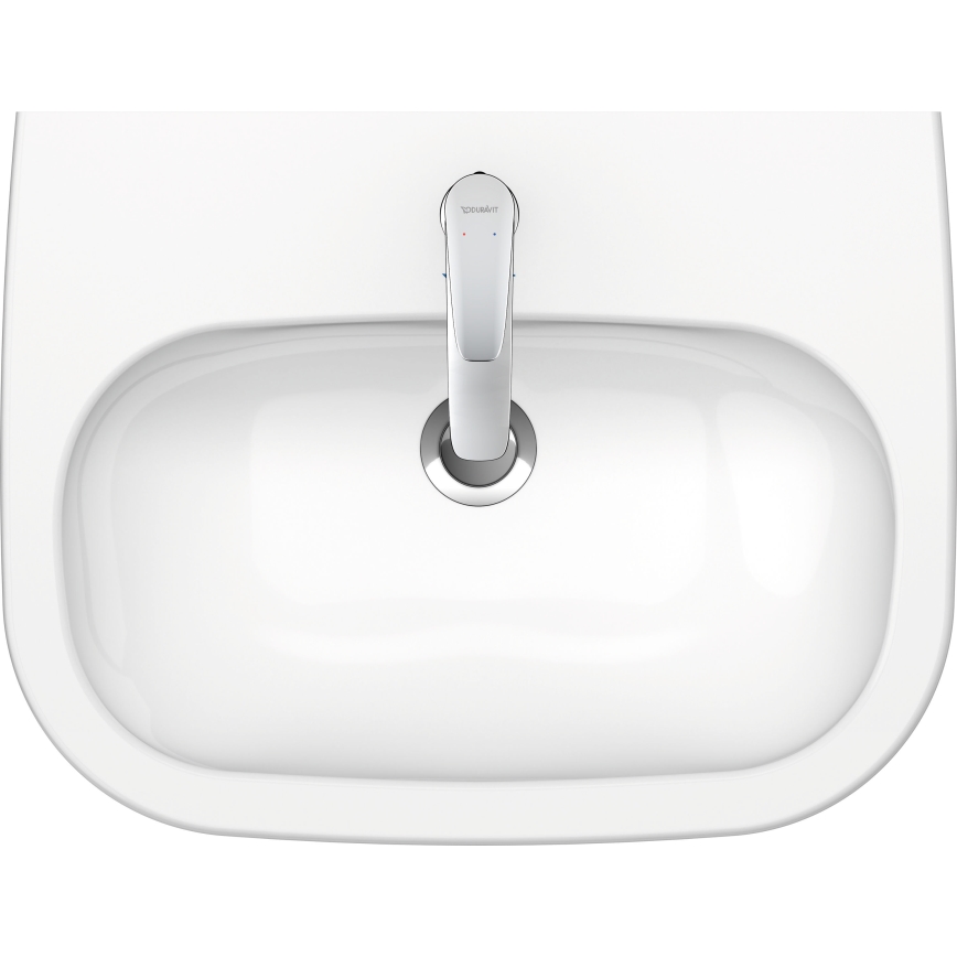 Duravit 23106000002 - Pakabinamas praustuvas D-CODE 60x46 cm keramika/blizgi balta