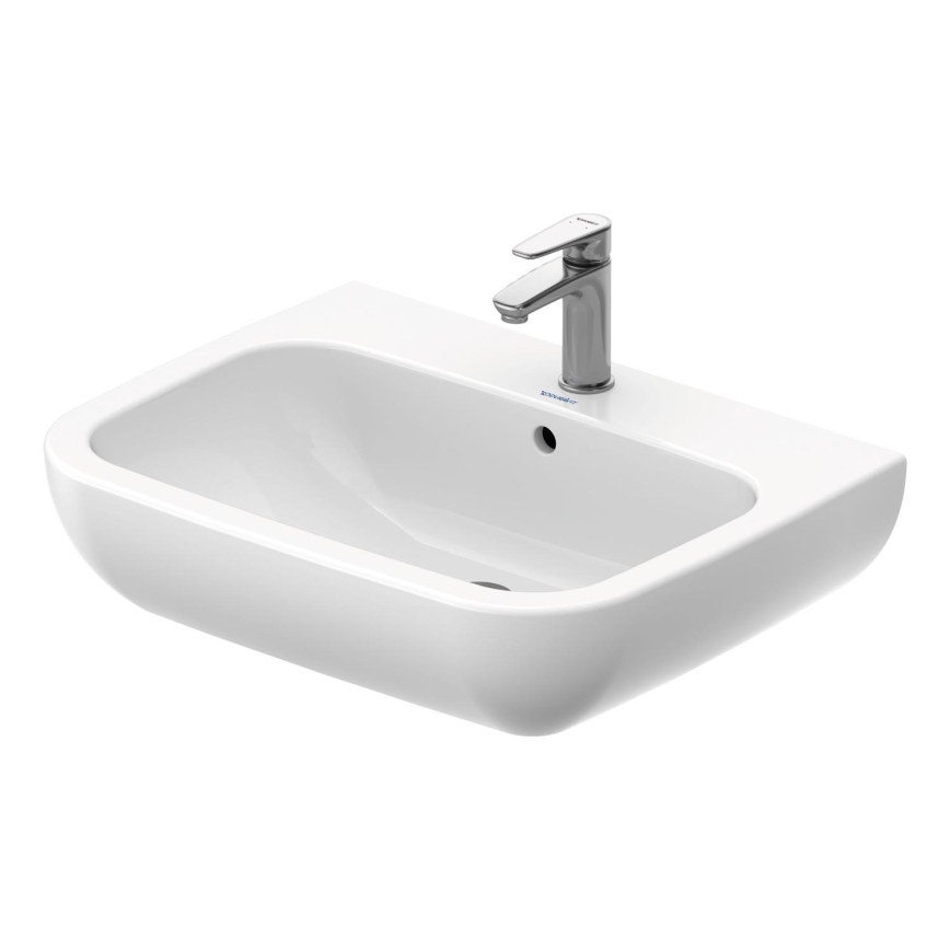 Duravit 23106500002 - Pakabinamas praustuvas D-CODE 65x50 cm keramika/blizgi balta