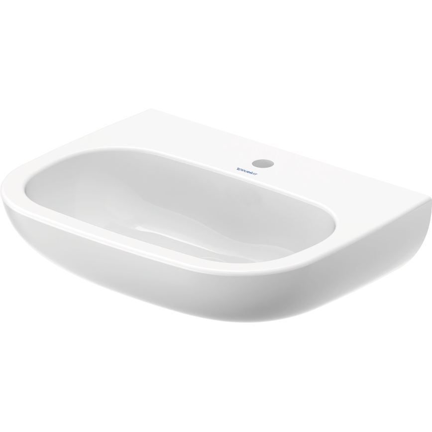 Duravit 23116000002 - Pakabinamas praustuvas D-CODE 60x46 cm keramika/blizgi balta