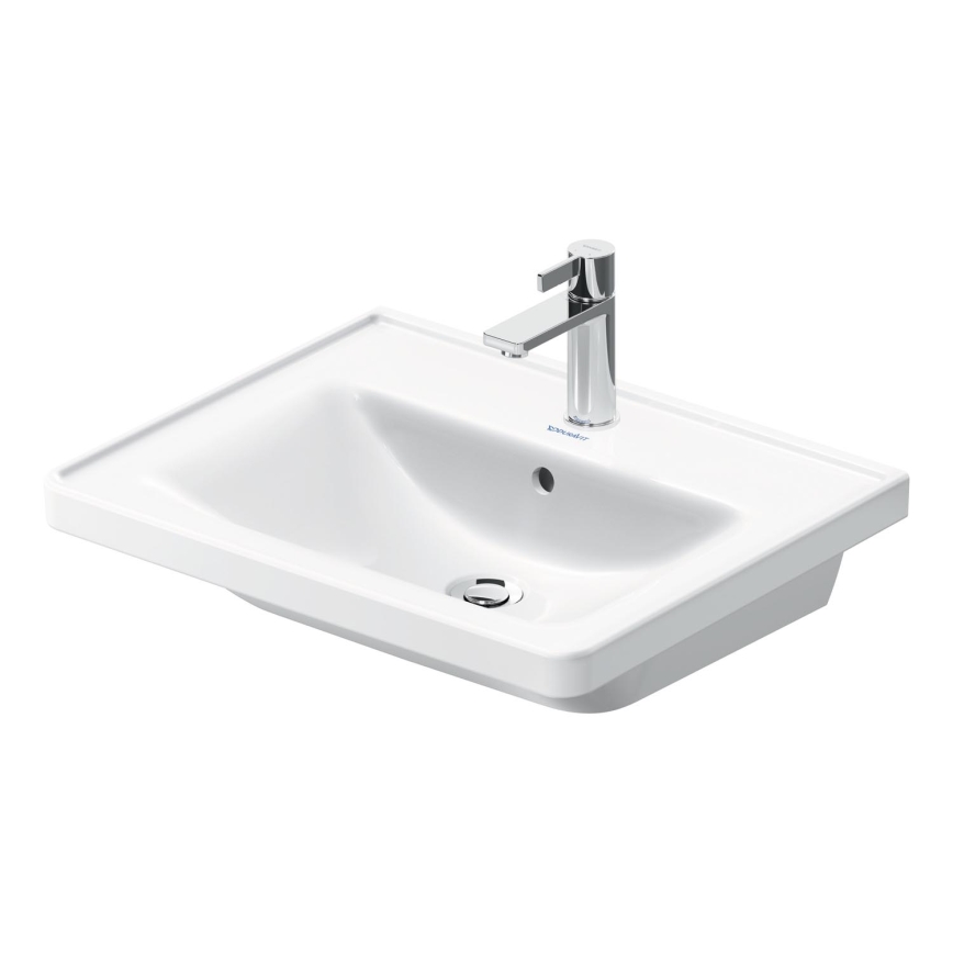 Duravit 2367600000 - Pakabinamas praustuvas D-NEO 60x48 cm keramika/blizgi balta