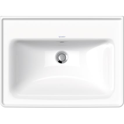 Duravit 2367650060 - pakabinamas praustuvas D-NEO 65x48 cm keramika/blizgi balta