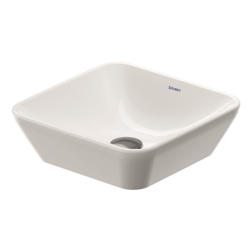Duravit 2397400070 - Ant stalviršio pastatomas praustuvas D-NEO 40x40 cm, keramika / blizgi balta