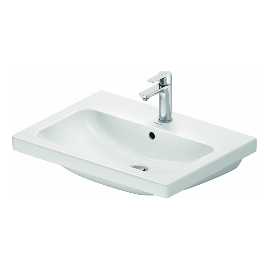 Duravit 23996500002 - Pakabinamas praustuvas D-CODE 65x48 cm keramika/blizgi balta