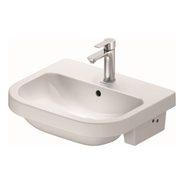 Duravit 24035500002 - Įleidžiamas praustuvas D-CODE 55x45,5 cm keramika/blizgi balta