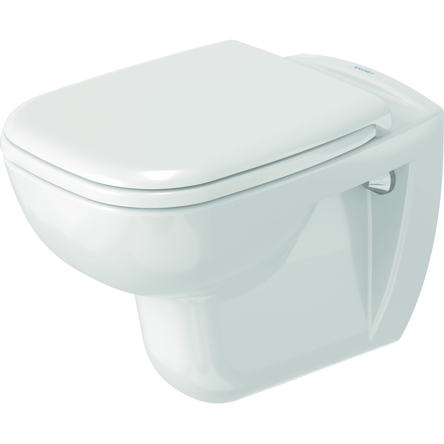 Duravit 25350900002 - Pakabinamas unitazas D-CODE keramika/blizgi balta