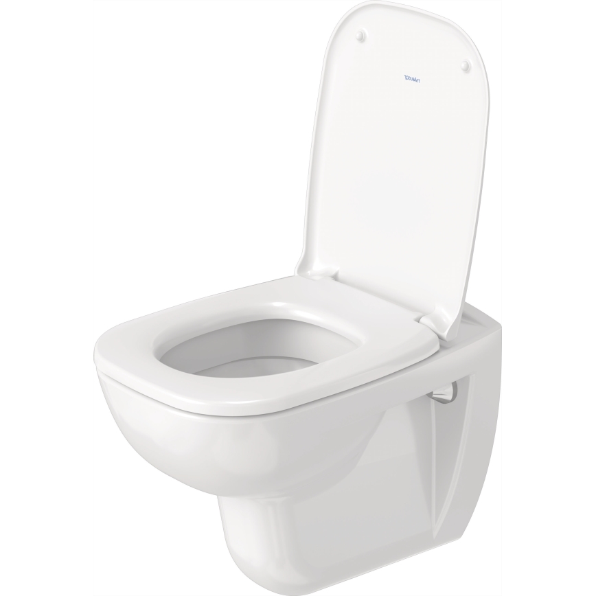Duravit 25350900002 - Pakabinamas unitazas D-CODE keramika/blizgi balta