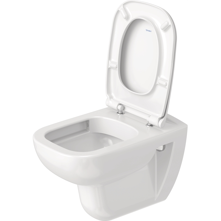 Duravit 25700920002 - Pakabinamas be briaunos klozetas D-CODE keramika/blizgi balta