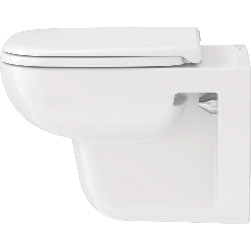 Duravit 25700920002 - Pakabinamas be briaunos klozetas D-CODE keramika/blizgi balta