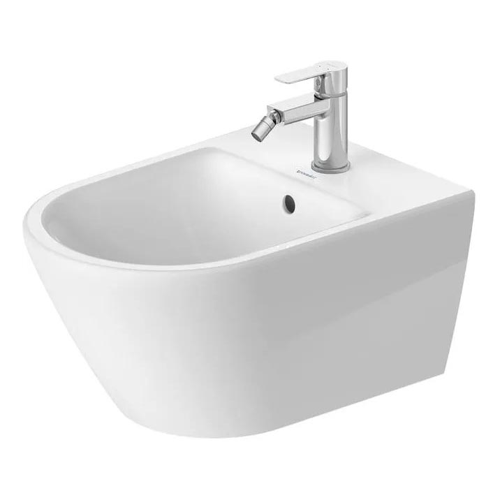 Duravit 27271500002 - Pakabinama bidė D-CODE keraminė/blizgi balta