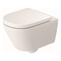 Duravit 29030900212 - Pakabinamas WC be bortelio D-CODE keramika/blizgi balta