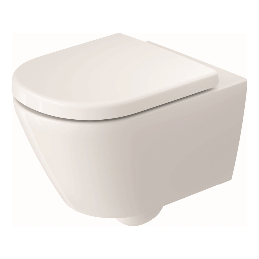 Duravit 29030900212 - Pakabinamas WC be bortelio D-CODE keramika/blizgi balta
