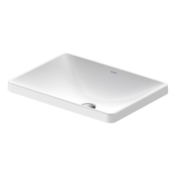 Duravit 358600079 - Įleidžiamas praustuvas D-NEO 60x44 cm keramika/blizgi balta