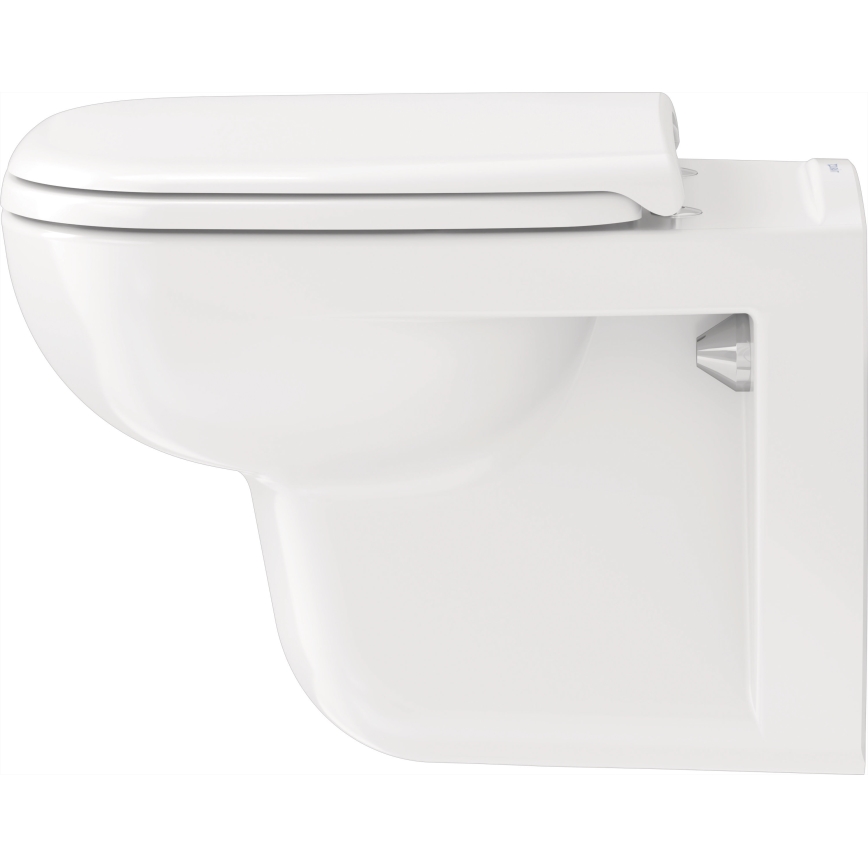 Duravit 45350900A1 - Pakabinamas klozetas su SoftClose sėdyne D-CODE keramika/blizgi balta